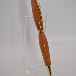 Pen van pecannotenhout