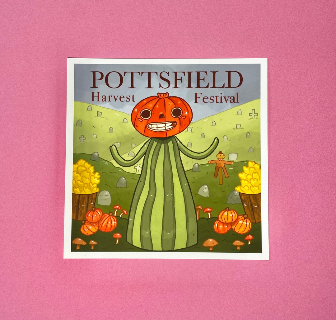 Over the Garden Wall Print Etsy