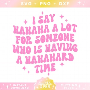 Funny Sarcastic Mental Health SVG PNG Cutting File Design for Commercial Use and Print on Demand