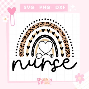 Nurse SVG PNG JPG Nursing Svg, Healthcare Svg, Stethoscope Svg, Digital Download, Free Commercial Use