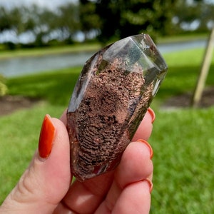 Amphibole Lodalite Quartz Point