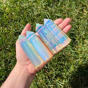 ONE 3.5&quot; Opalite Crystal Tower