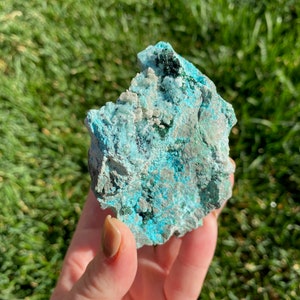 Gorgeous Druzy Blue Chrysocolla from Tenke Mine, Congo
