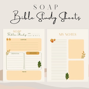 SOAP Bible Study Printable With Free Gift Bible Study Notes Bible Study