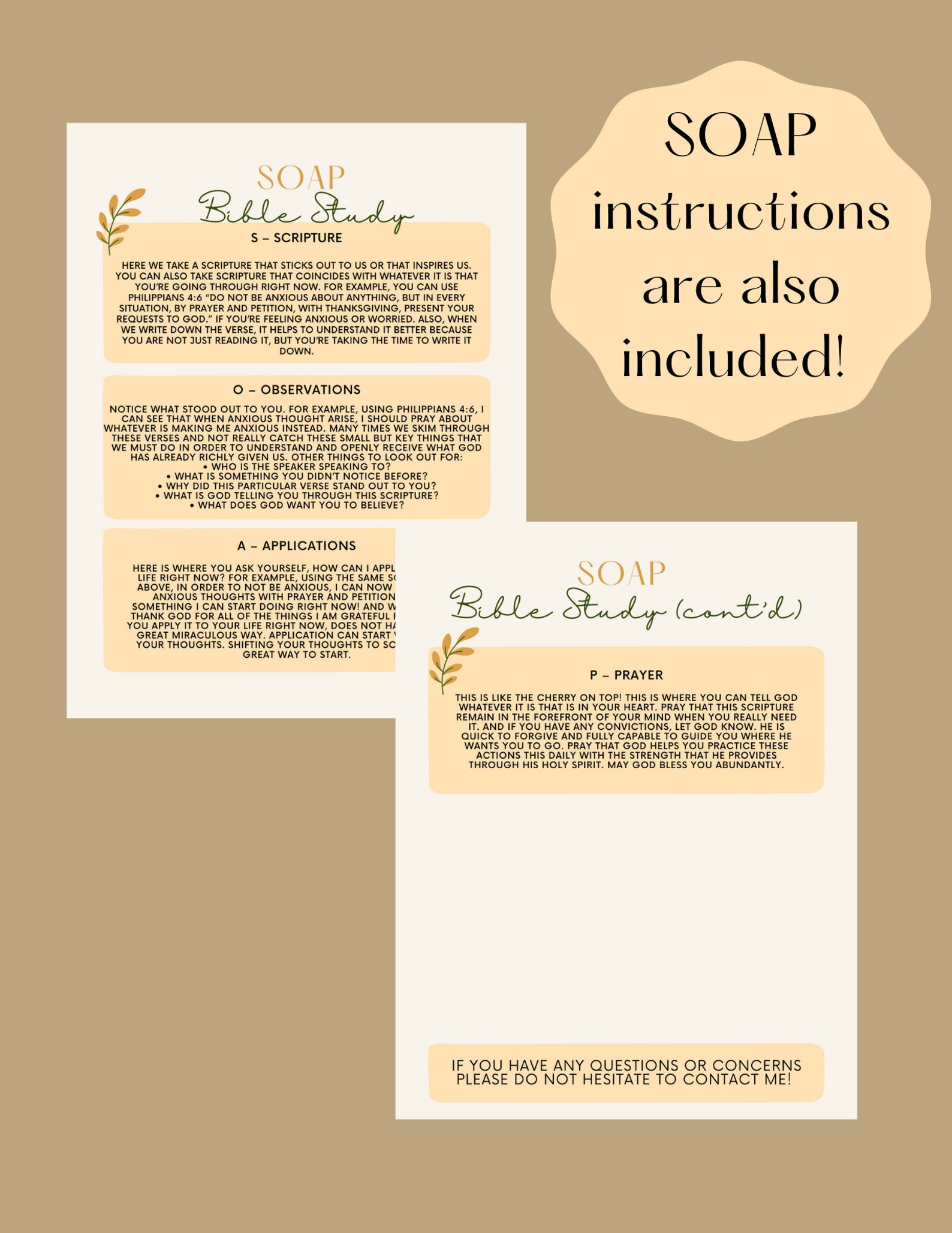 SOAP Bible Study Printable With Free Gift Bible Study Notes Bible Study