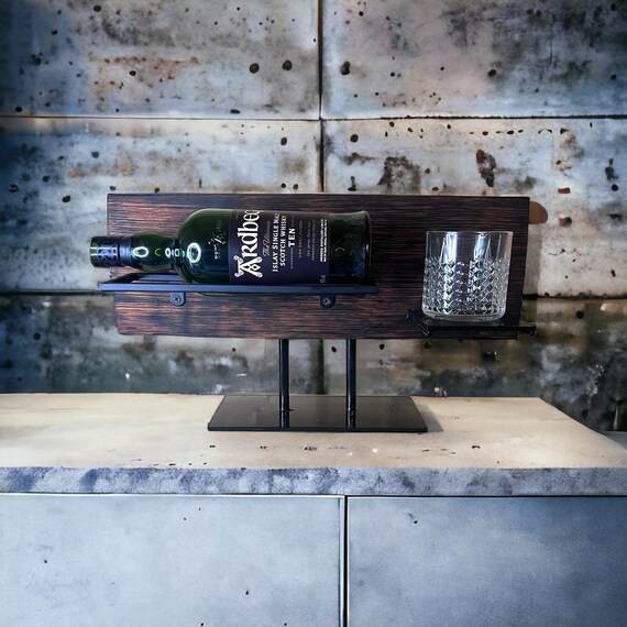 Distributeur De Whisky En Bois Avec Robinet - Pour Bar Maison, Pub Ou Cuisine - Décoration Et Pratique