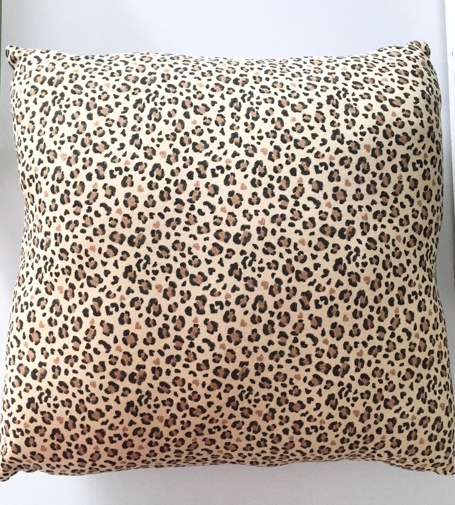 Cheetah print throw pillow Etsy