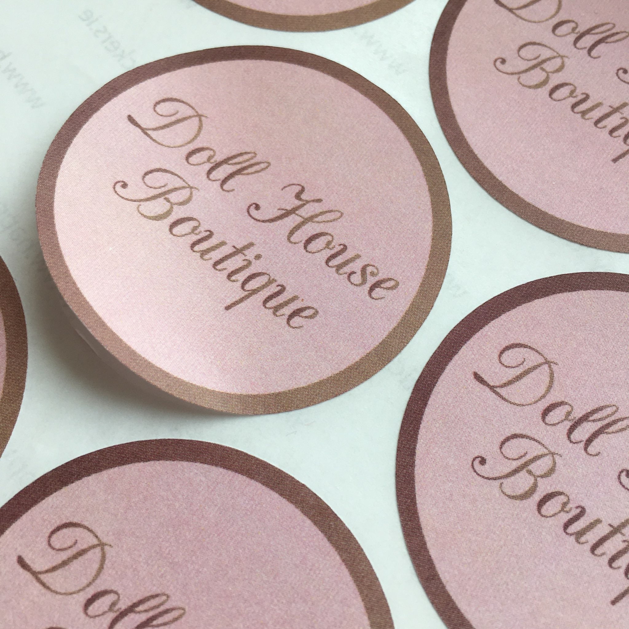 Custom Create Your Own Logo Label Peel & Stick Sticker Sheet | Etsy