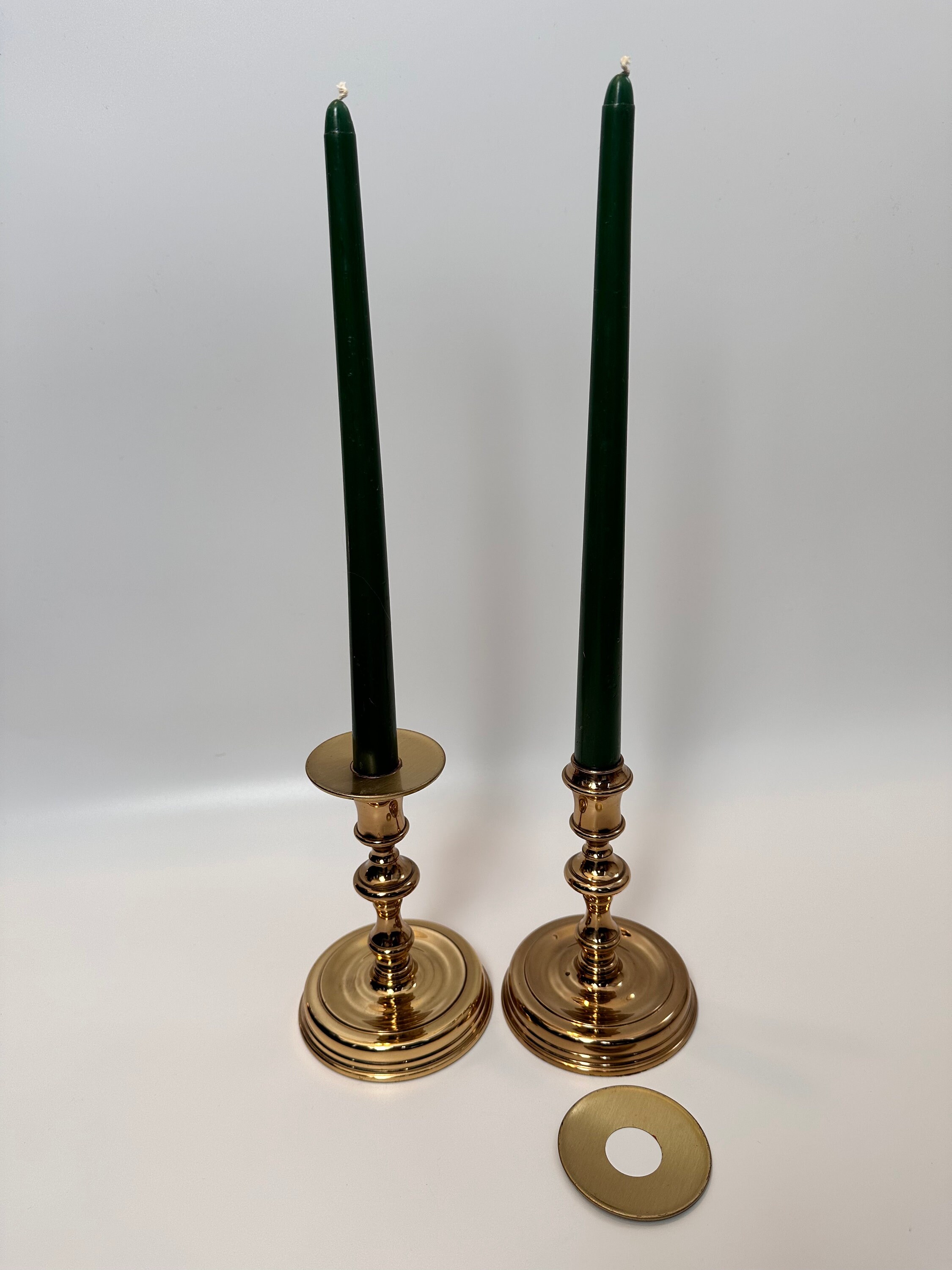 Baldwin Brass Candlestick Holders Pair - Etsy