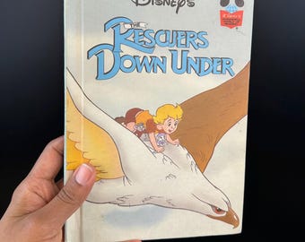 Vintage Disney the Rescuers Kids Paperback Book - Etsy