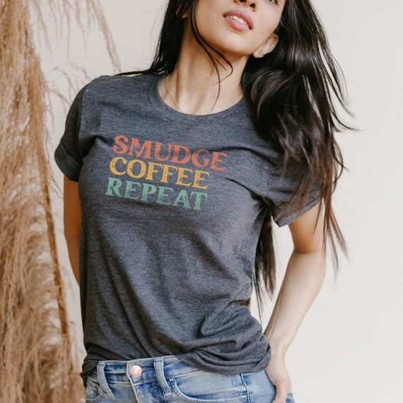 Smudge shirt, Meditation shirt, Spirituality tshirt, Indigenous shirt, Native American clothing, Witchy Clothing, Witchy Clothes, Native top