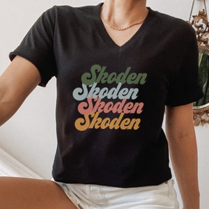 Indigenous vneck for women, Skoden shirt, Indigenous owned shop, Native tshirts, Skoden, Stoodis, Gift for her, Funny Native clothing