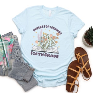 5th Grade Teacher Shirt, Fifth Grade Teacher Shirt, 5th Grade Shirt, 5th Grade Teacher Gift, Fifth Grade Shirt, Retro Fifth Grade Tee Shirt