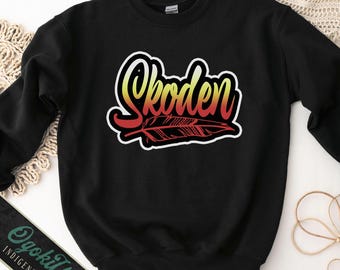 Skoden Sweatshirt, Indigenous Streetwear, Native Pride Sweater, Rez Humor Crewneck, First Nations Clothing