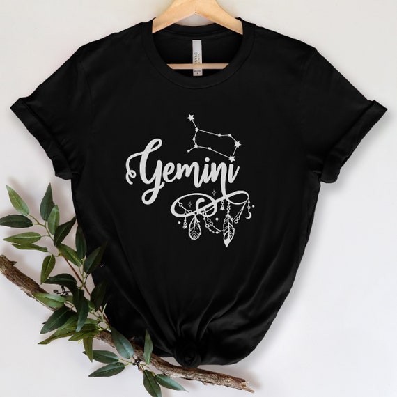 Gemini Gifts, Gemini Shirt, Gemini Zodiac Shirt, Gemini Birthday Gift, Gemini Zodiac Sign, Gemini Astrology T-Shirt, Popular right now