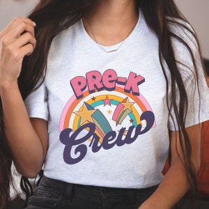 Preschool Crew Shirt, Pre K Teacher Shirt, Preschool Squad Shirt, Teaching Shirt, Preschool Team Shirt, Matching Teacher Team Shirt