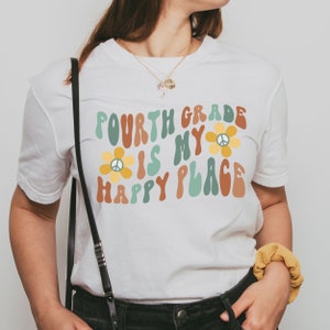 Fourth Grade Shirt for Teacher, 4th Grade Teacher T-Shirt, Teacher Shirt, Fourth Grade Teacher Gift, Gift for Fourth Grade Teacher 4th Grade