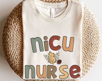 NICU Nurse Shirt, Cute Neonatal ICU Nurse Shirt, NICU Nursing Student Grad Gift, Nurse Appreciation, Neonatal Intensive Care Unit
