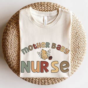 Mother Baby Nurse Shirt, Cute Mother-Baby Unit Shirt, MBU Shirt, Labor and Delivery Crew Shirt, Postpartum Nurse Tshirt, Gift for RN T-shirt