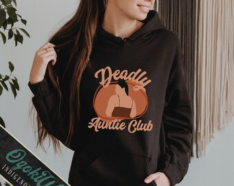 Riel Deadly Auntie 49Dzine Novelty Hoodie