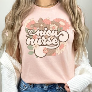 NICU Nurse Shirt, Neonatal Nursing T-shirt, Retro Nurses Tee, Baby Nurse Shirts, NICU Tshirts, NICU Nurse Gifts, Neonatal Care Nurse Shirts
