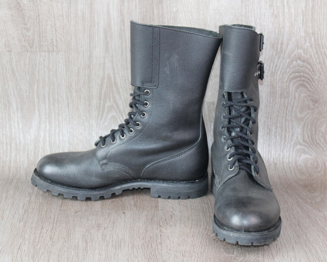 Marbot Black Leather Military Rangers Size 45 Used Very - Etsy