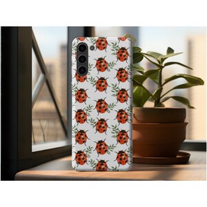 iPhone 15 14 13 12 11 8 Phone Case, Google Pixel 5 6 7 Phone Case, Samsung Galaxy 10 20 21 22 23 Phone Case, Ladybug Phone Case, Bug Case