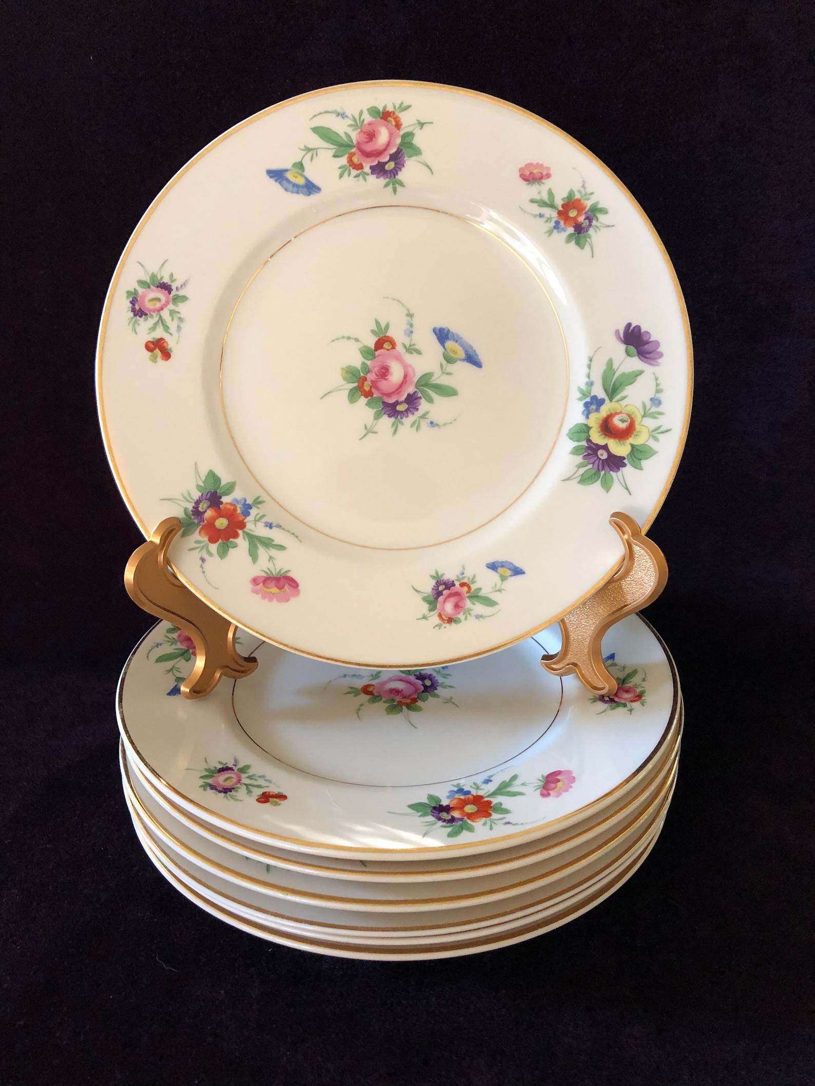 Selma Old Ivory by Syracuse China Salad Plates Etsy