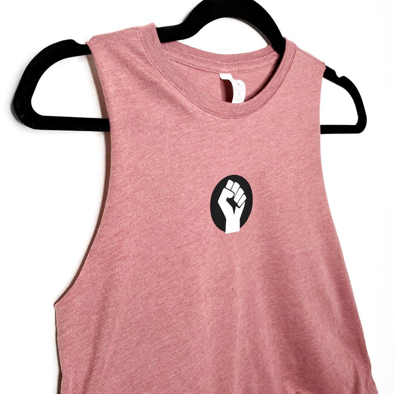 Black lives matter tank top blm workout tank top equality | Etsy