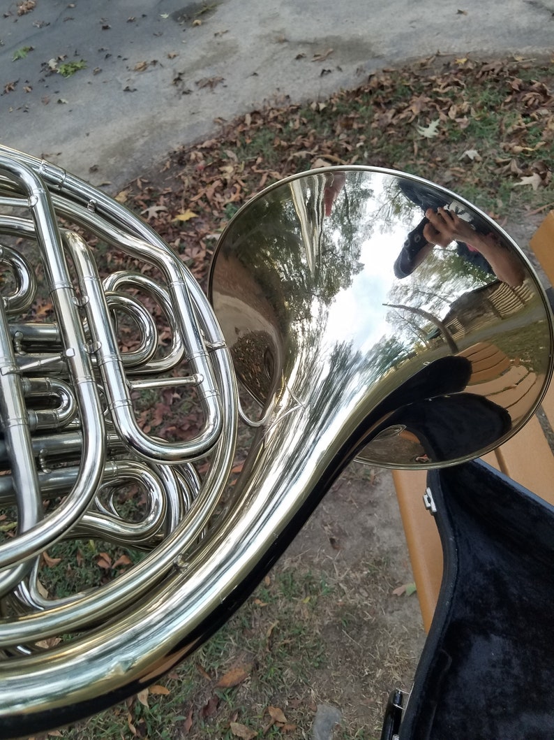 Kruspe French Horn Estimated 1930s NickelSilver Bb/F Double Etsy