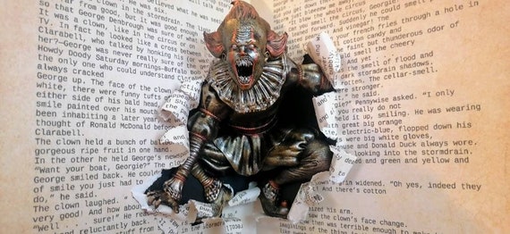 Book Nook Shelf Insert Pennywise It - Etsy Denmark