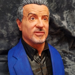 Büste von Sylvester Stallone