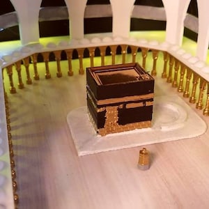 Book nook shelf insert Mecca, Mecca,Masjid al-Haram, Kaba, Kaaba