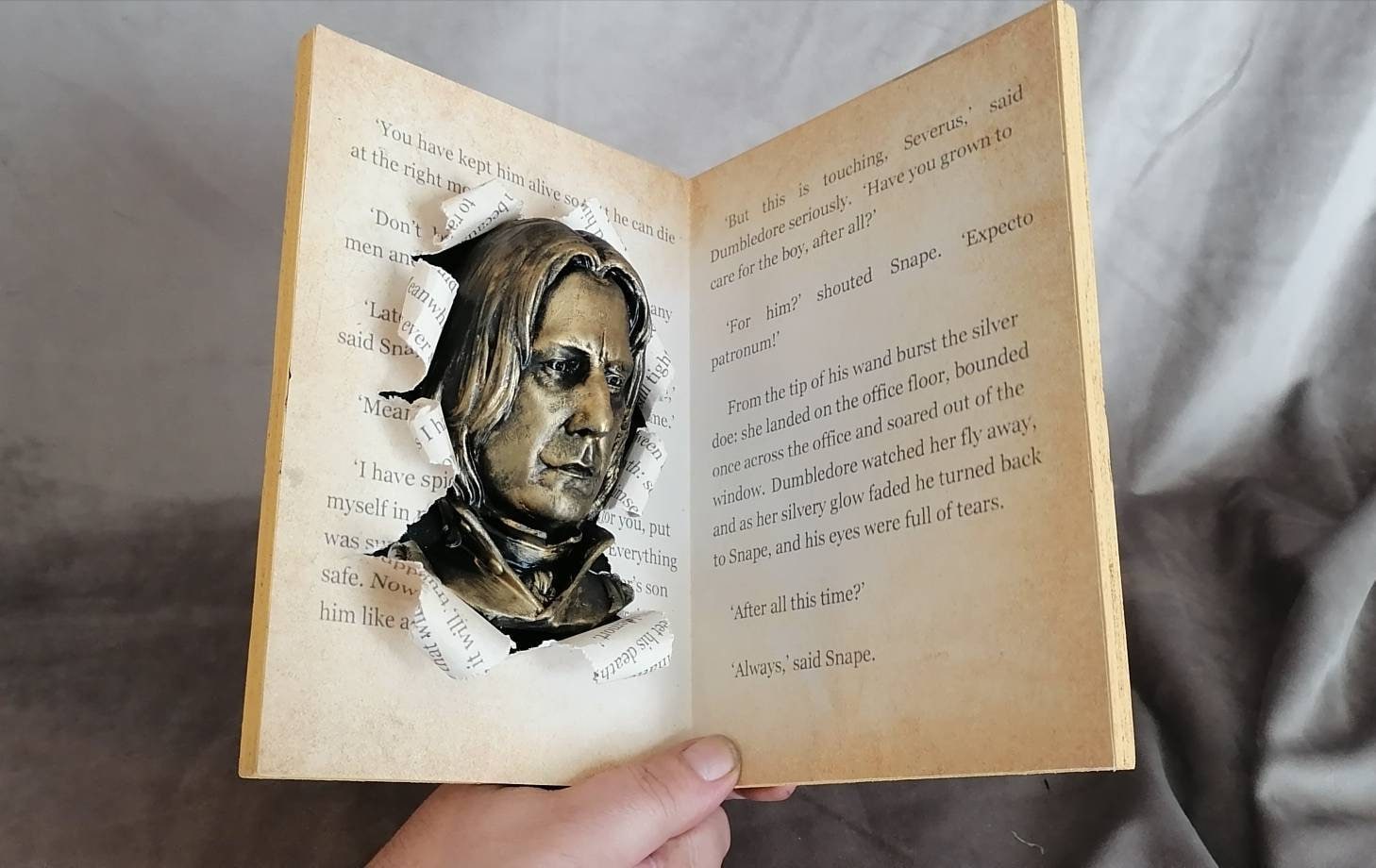 Book Nook Snape Always - Etsy