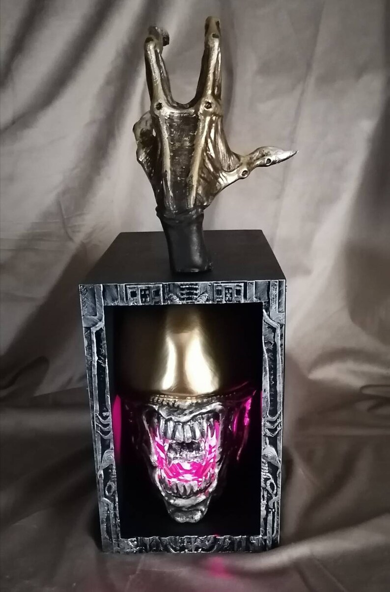 Book Nook Shelf Insert Alien Xenomorph, Bookend Etsy