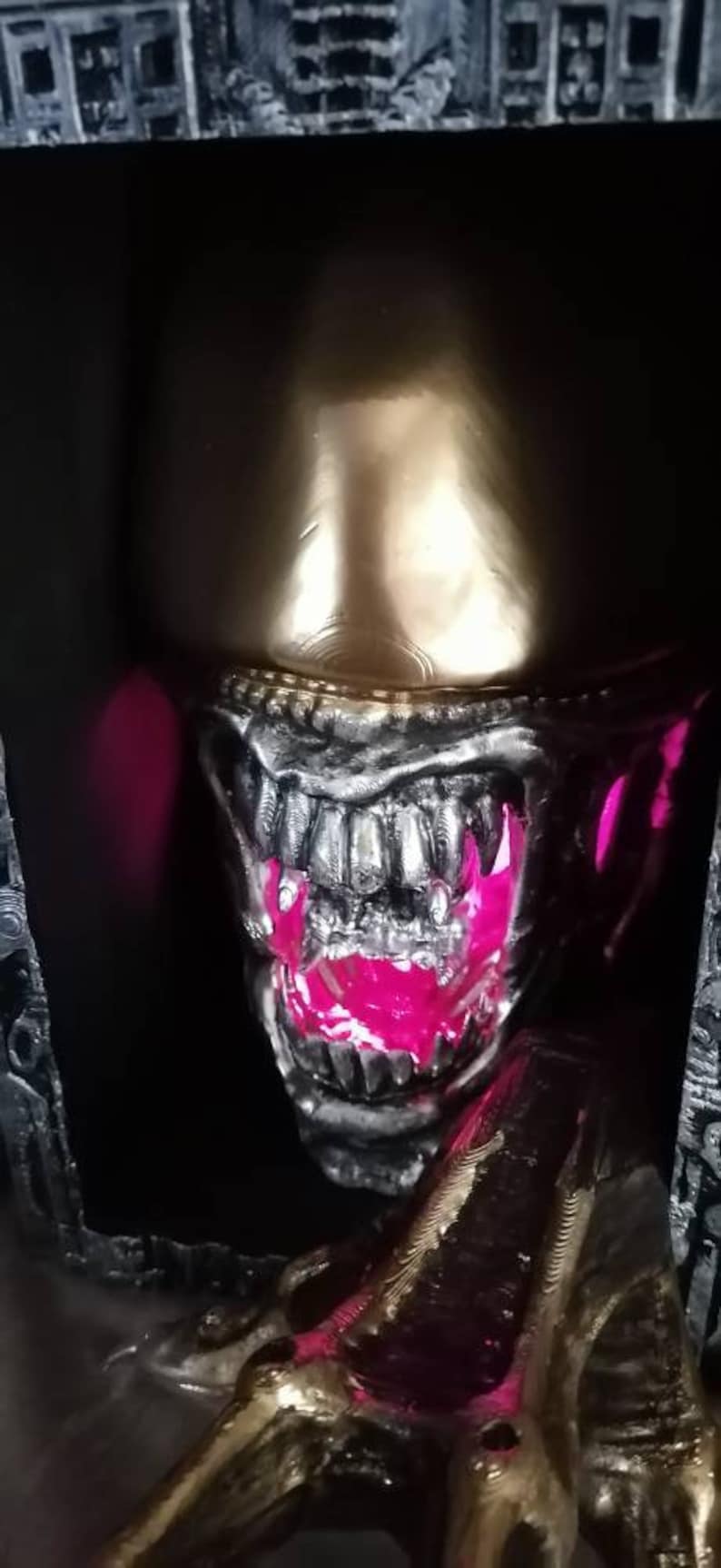 Book Nook Shelf Insert Alien Xenomorph, Bookend Etsy