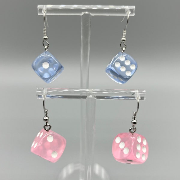 Pink Dice Etsy