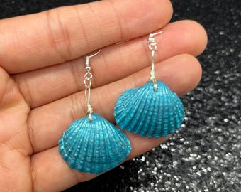 Celestial Seas Collection || Seashell Earrings, Shell Earrings, Painted Seashell Earrings, Beach Earrings, Cosplay Earrings, Cosplay