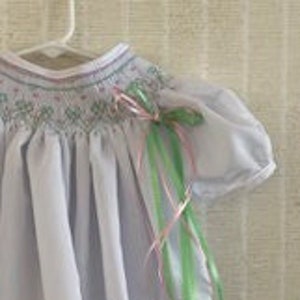 Beautiful Hand-Smocked Toddler Bishop Dress
