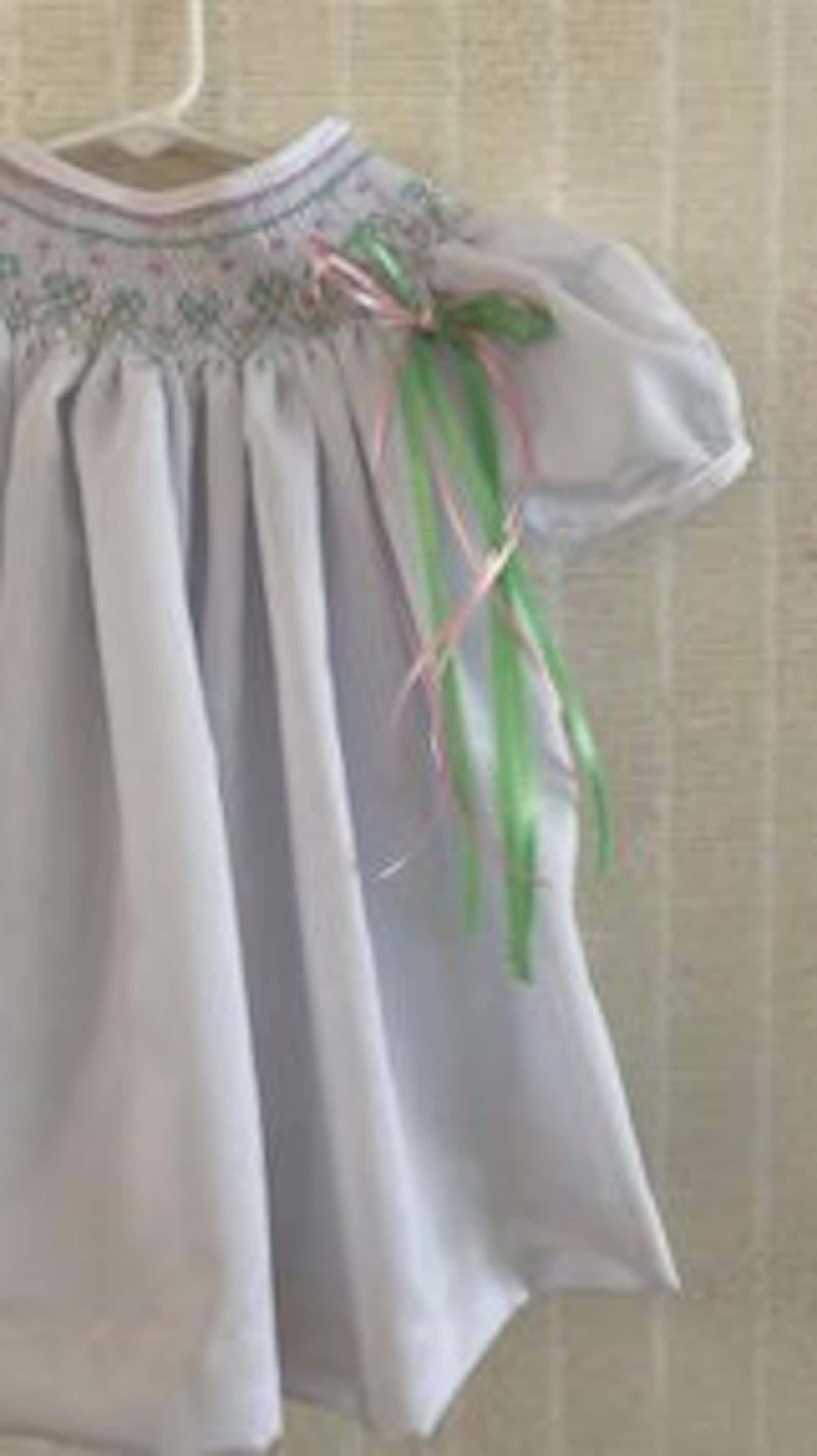 TCU Hand Smocked Bishop