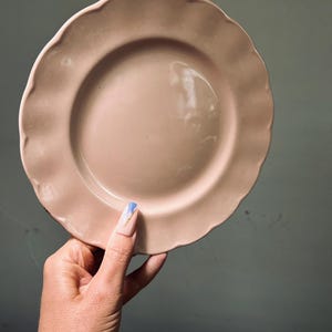 Grindley Peach Petal ware. Set of four 8” Salad Plates