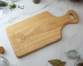 Anillos de boda personalizados con grabado, tabla de madera para servir, cortador de queso, regalo original, compromiso, aniversario de boda, inauguración de casa