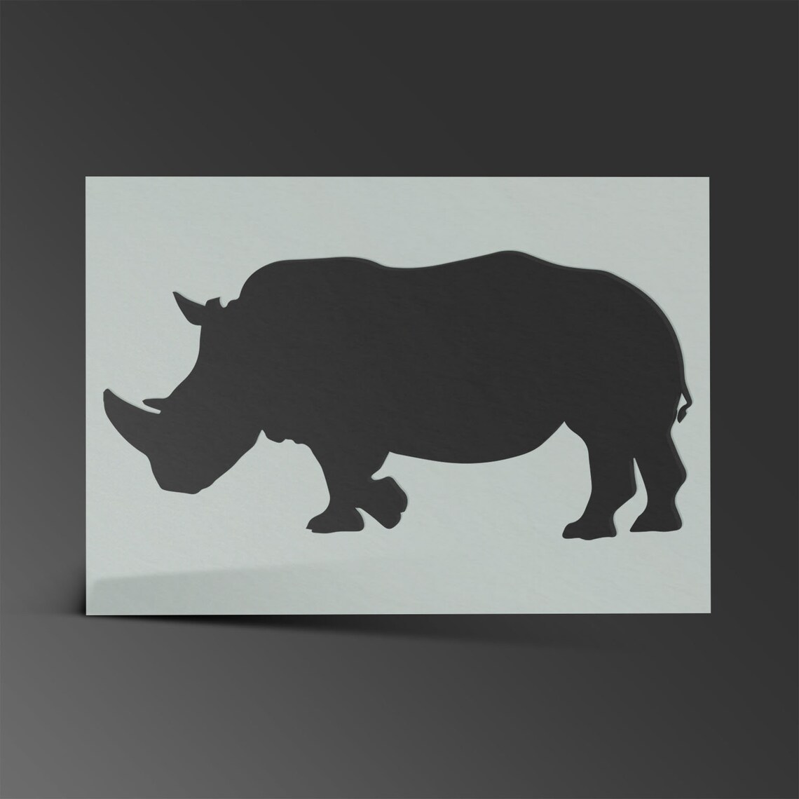 Tier Schablone Afrika Löwe Tiger Elefant Mylar Blatt