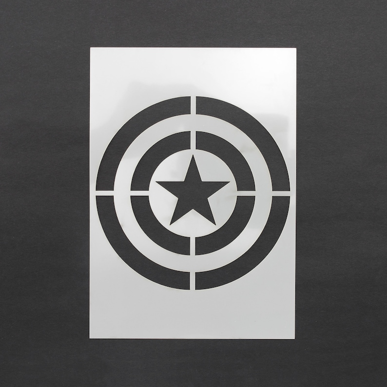 Super Hero Stencil Mylar Sheet Painting Wall Art Craft Etsy