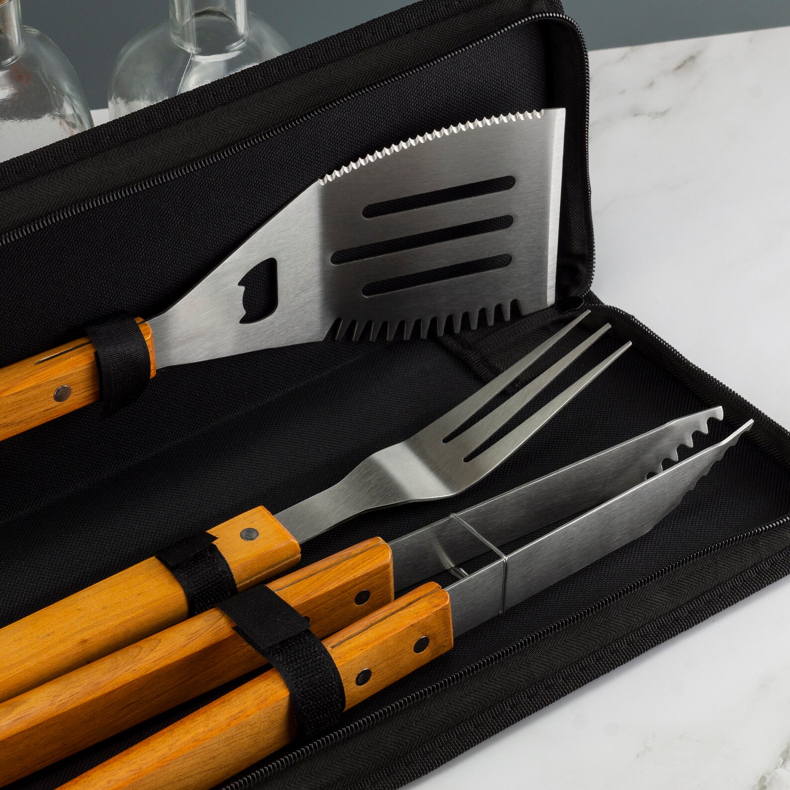 Personalised Barbeque BBQ Set Custom Engraved Tools Utensils Etsy UK