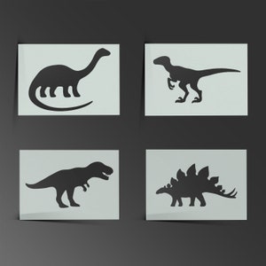 Dinosaur Stencil Mylar Sheet Trex Jurassic Painting Wall Art Craft Airbrush 190 Micron