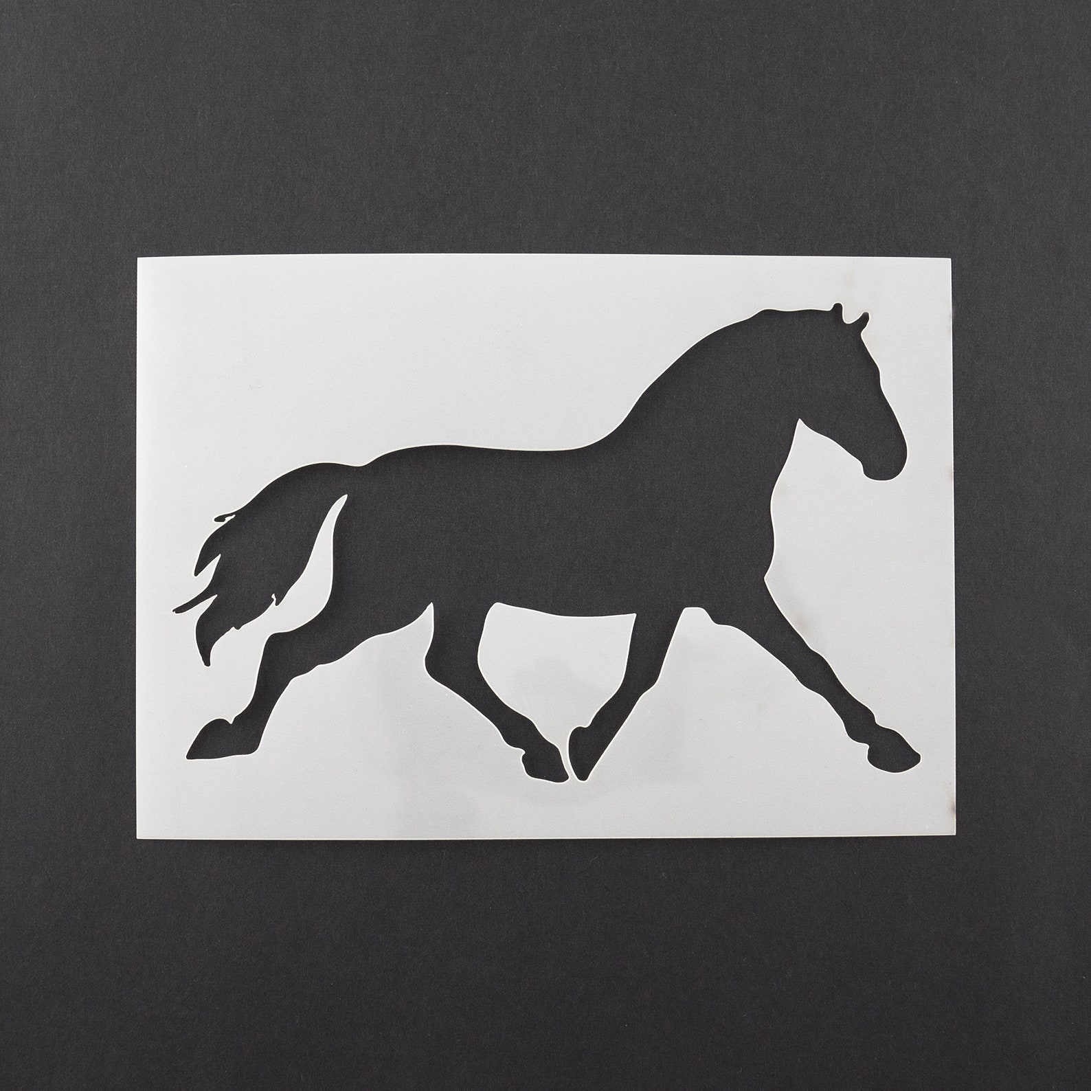 Pferd Schablone Mylar Sheet Kätzchen Malerei Wand Kunst - Etsy.de