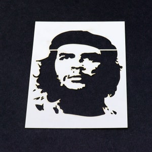 Che Guevara Stencil Mylar Folha Cuba Pintura Arte de Parede Artesanato Aerógrafo 190 Micron