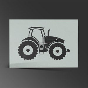 Traktor Schablone Landwirtschaft Mylar Sheet Painting Wall Art Craft Airbrush 190 Micron Kinder Schlafzimmer 1