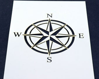 Compass Stencil Mylar Sheet Painting Wall Art Craft Airbrush 190 Micron